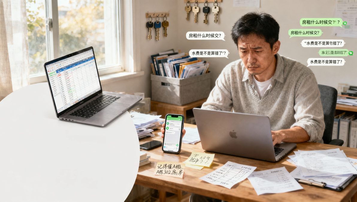 个人房东用微信和表格管房有什么问题？什么时候该换系统？